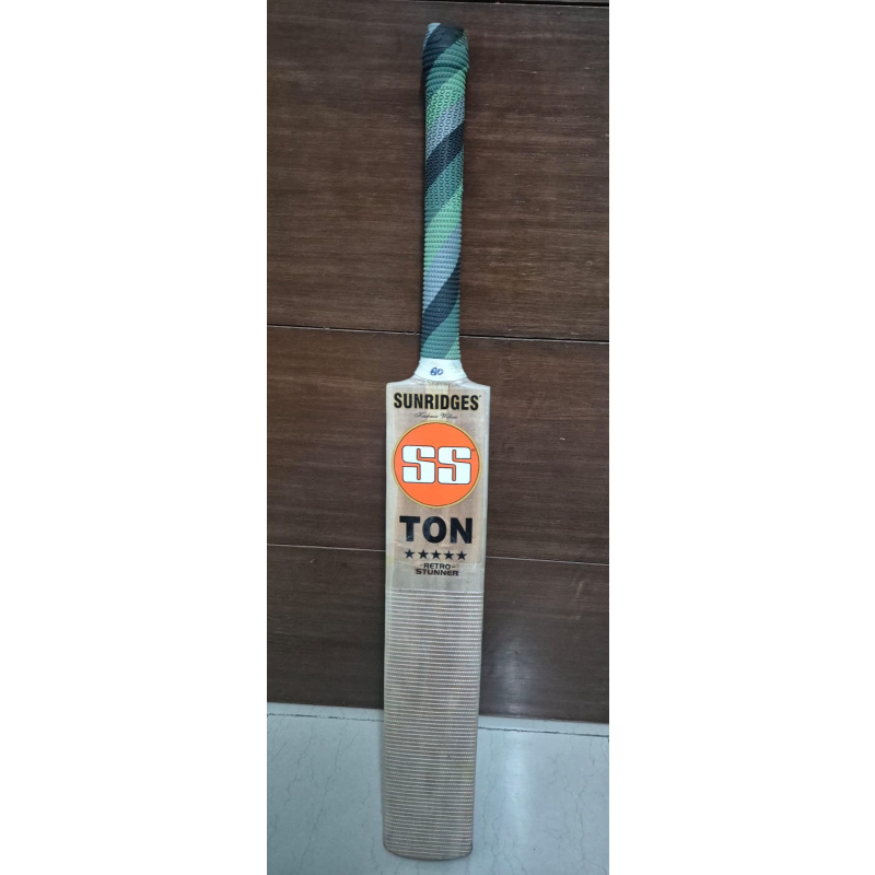 Full size SS Cricket bat with cover, Ton Retro Stunner, Kashmir Willow